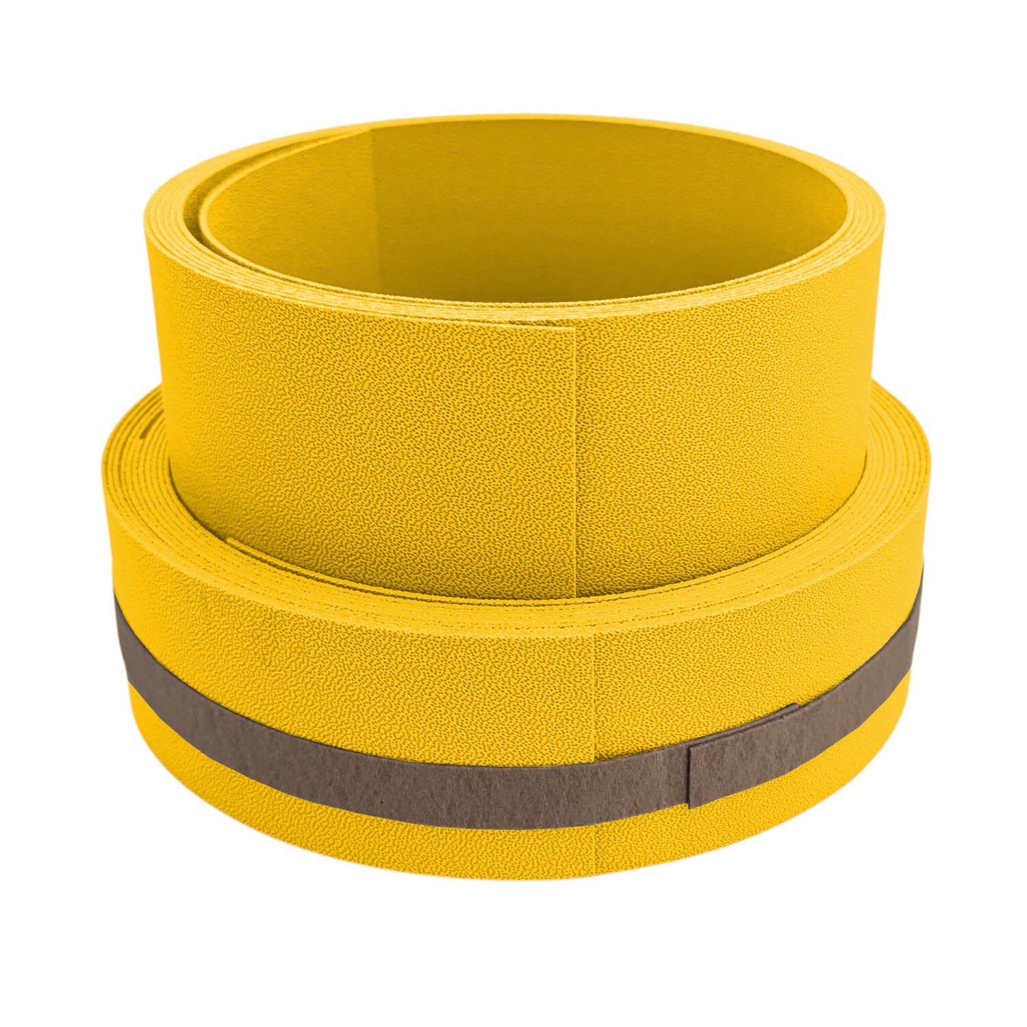 zaun|zu&reg; Sichtschutzstreifen Premium Akzentstreifen Set DUO Gelb 2,55m 