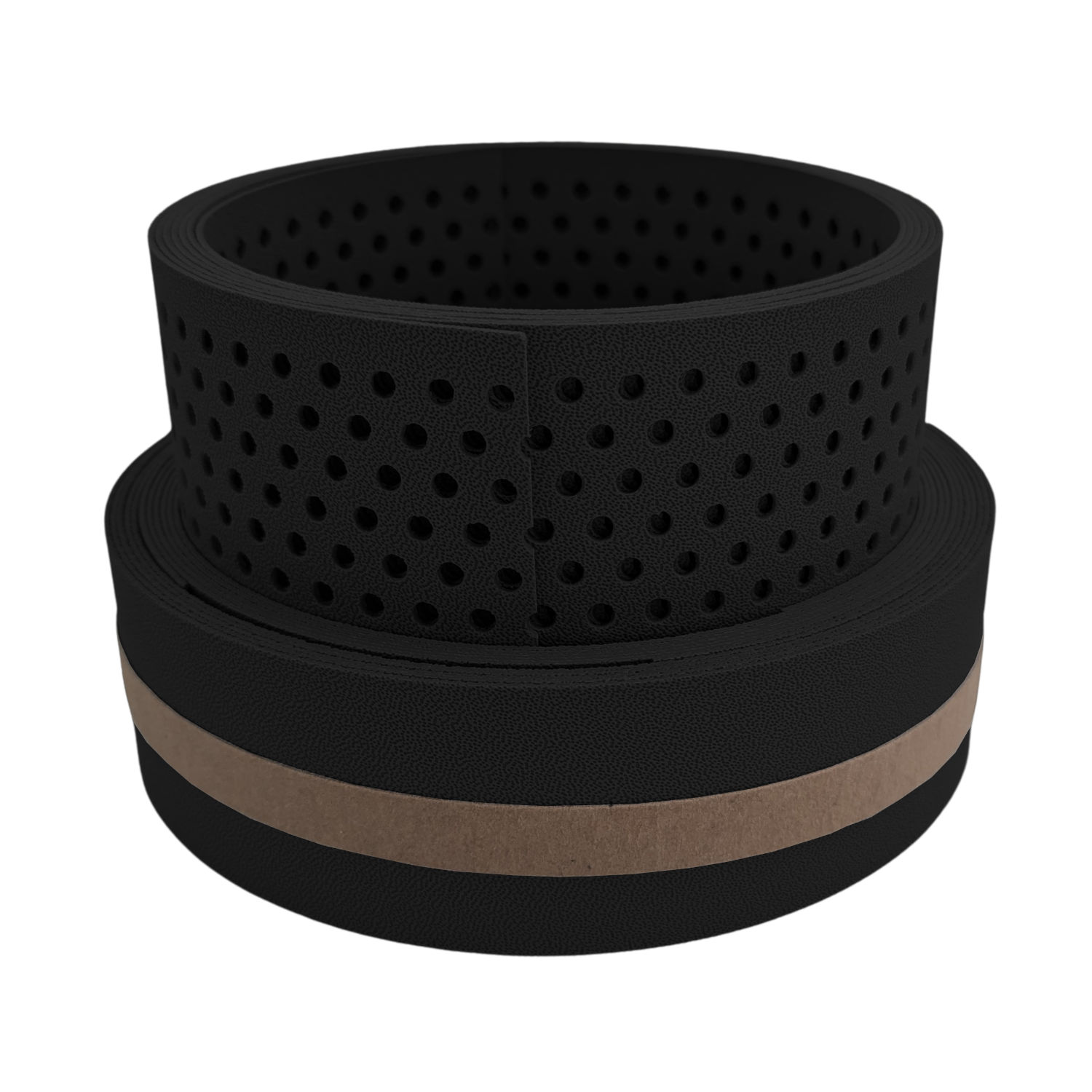 zaun|zu&reg; Sichtschutzstreifen Premium Akzentstreifen Set DUO Schwarz 2,55m 