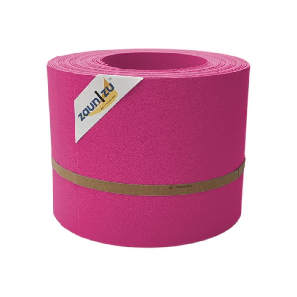 zaun|zu&reg; Sichtschutzstreifen PP Sichtschutzstreifen Doppelstabzaun Pink,10x 2,55m 