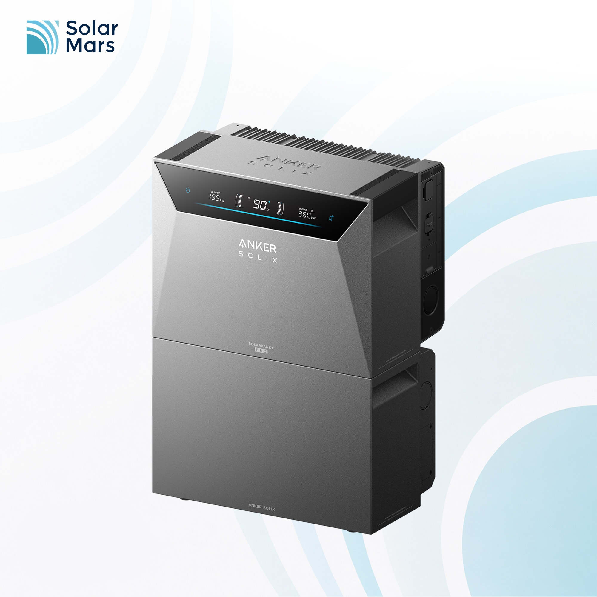 Anker SOLIX Solarbank 4 E5000 Pro mit 1x BP5000 Erweiterungsbatterien 