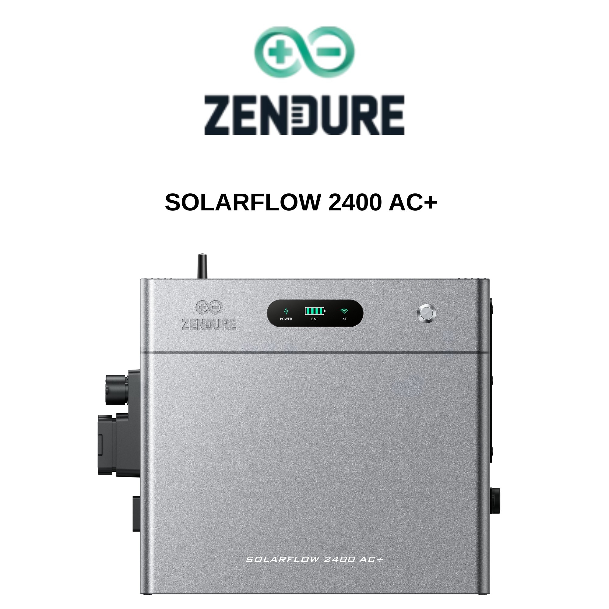 Zendure SolarFlow 2400 AC+,Speicher f&uuml;r Balkonkraftwerk,2,4 kWh 