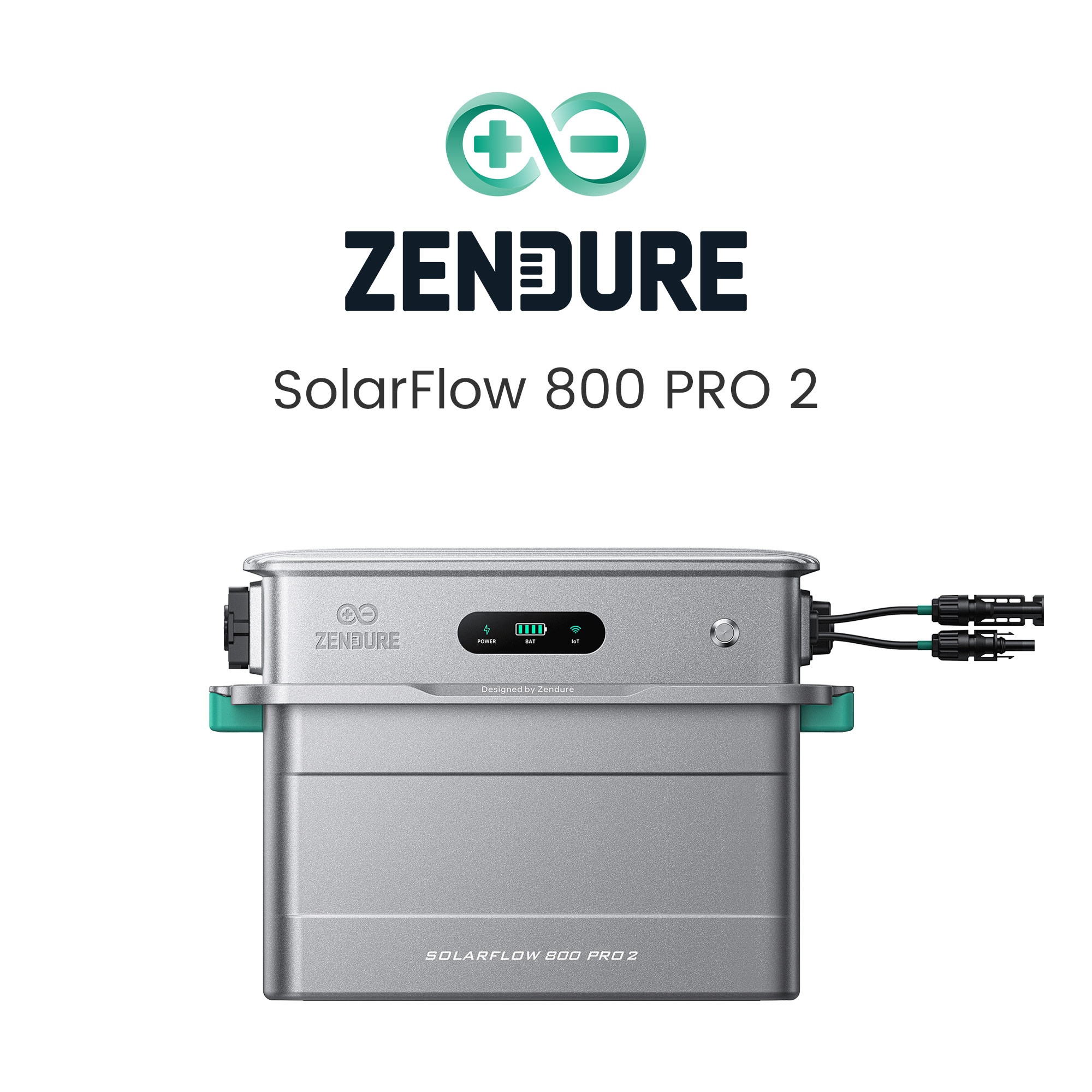Zendure Solarflow 800 Pro 2, Solarspeicher 1,92kWh f&uuml;r Balkonkraftwerk 0% MwSt 