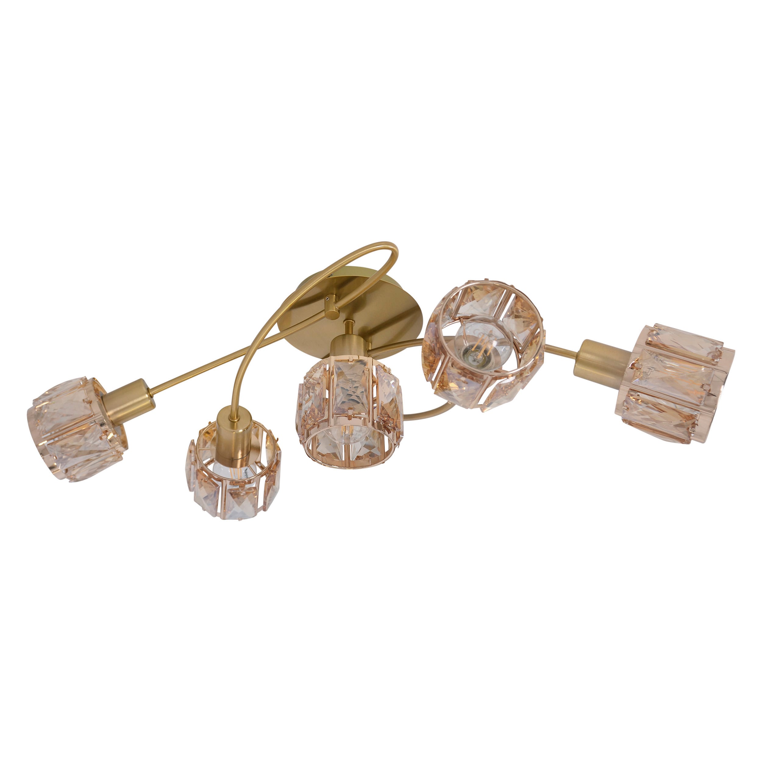 N&auml;ve 5er LED Deckenleuchte "JOSEFA" L: 61cm 