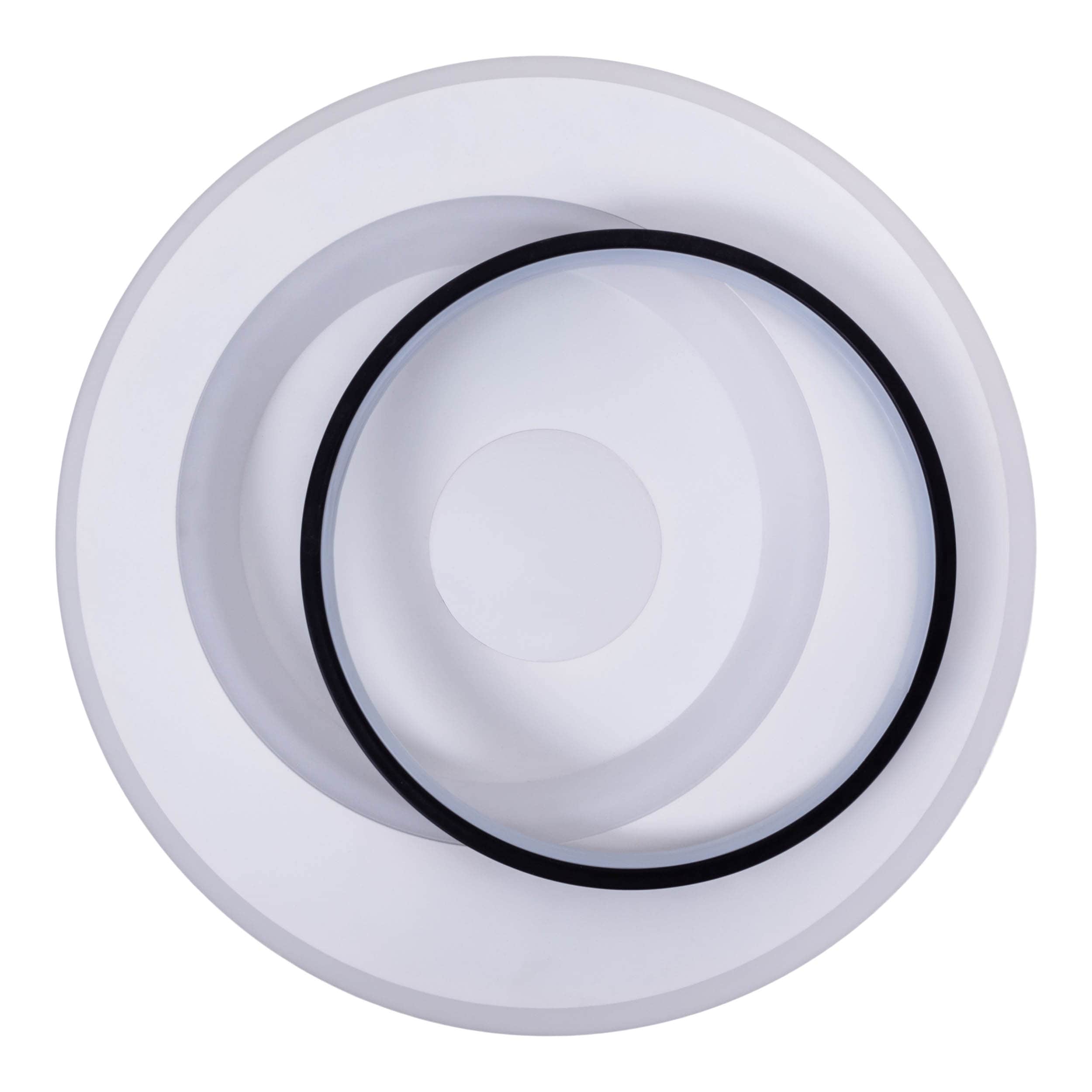 N&auml;ve LED / CCT Deckenleuchte "MALEA" 3D-Effekt &Oslash;: 49cm 