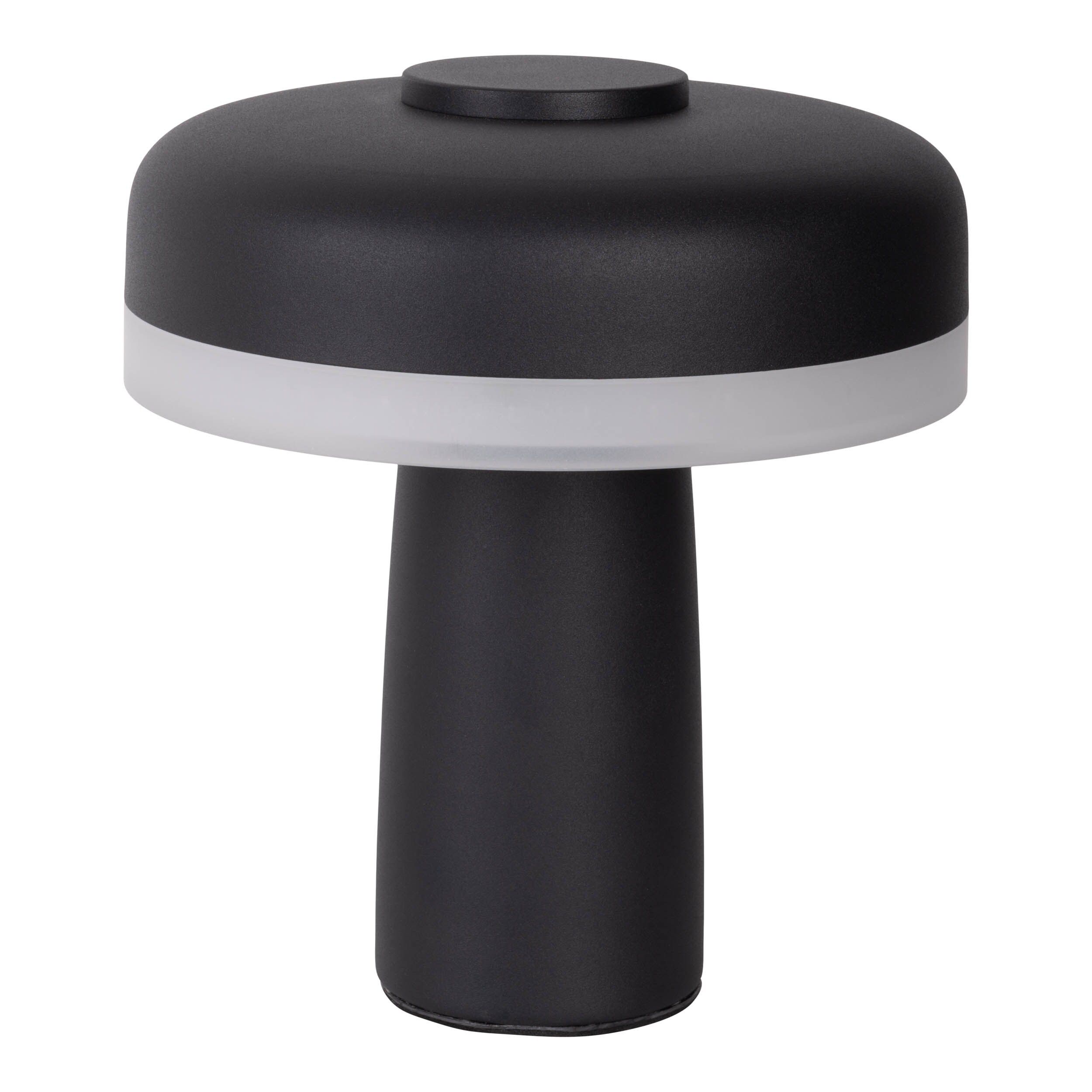 N&auml;ve Akku-/Tischleuchte schwarz "PILU" 