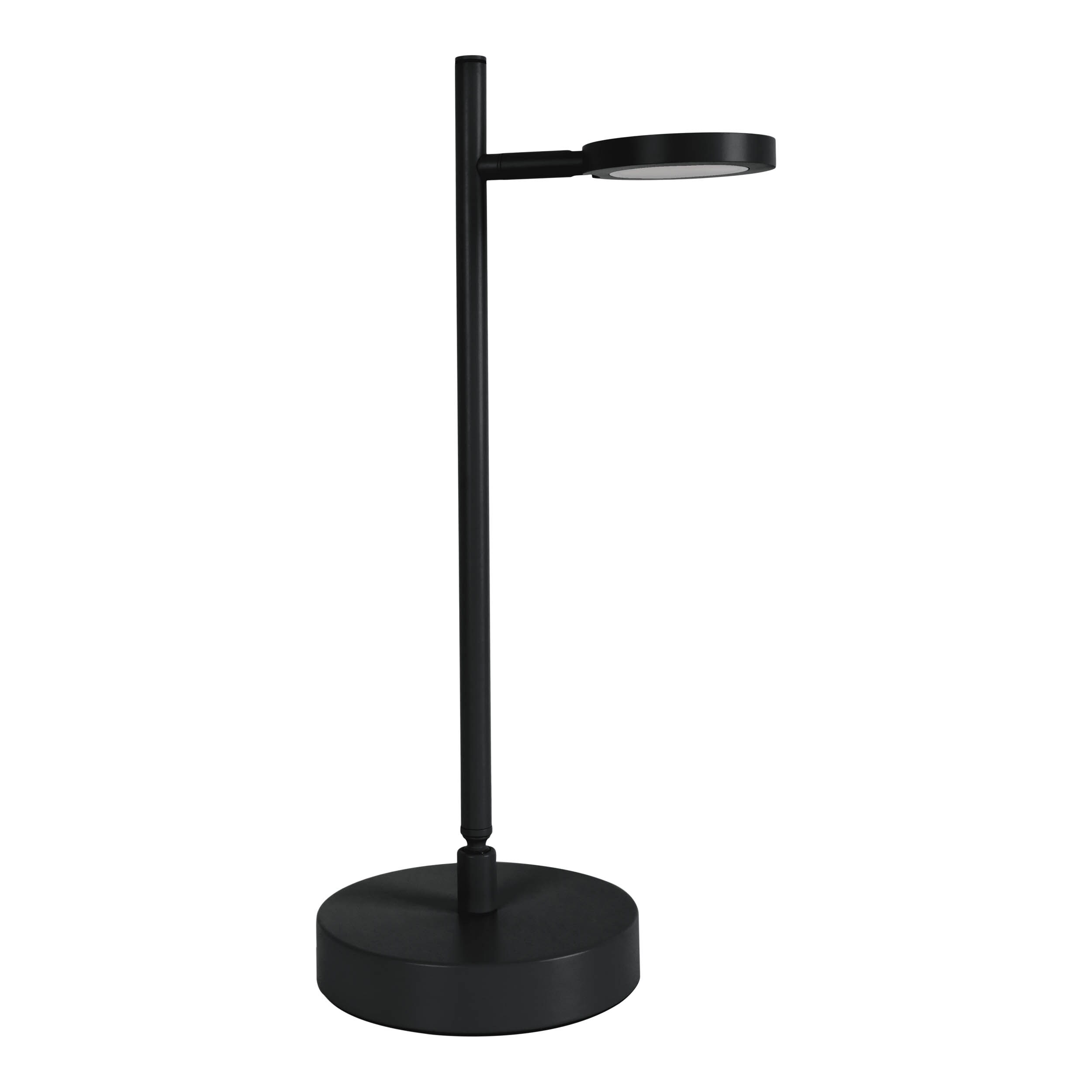 N&auml;ve LED Akku-/ Tischleuchte "LUPA" H: 45cm schwarz 