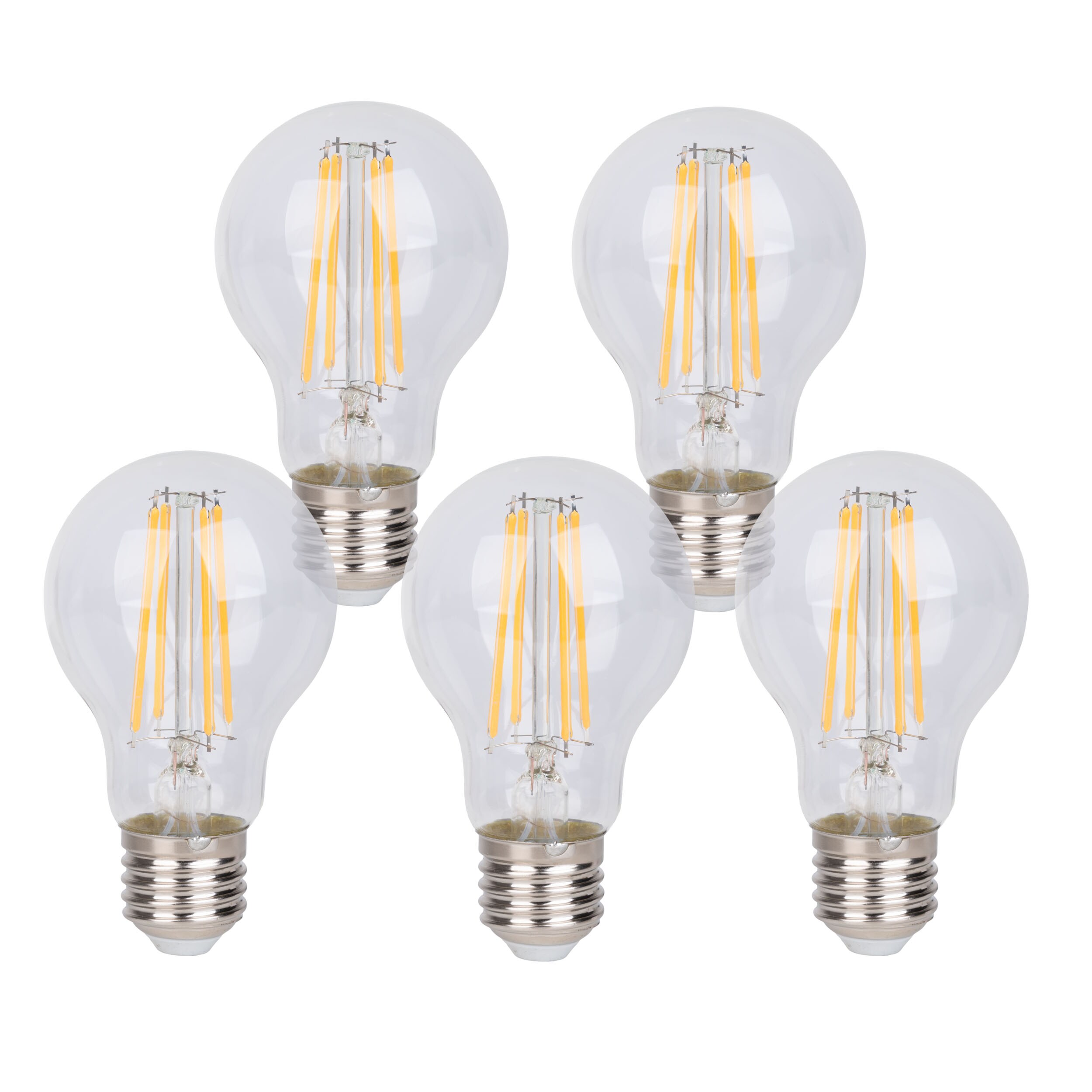 N&auml;ve 5er-Set LED Leuchtmittel "DAFFY" H: 10,5cm warmwei&szlig; 