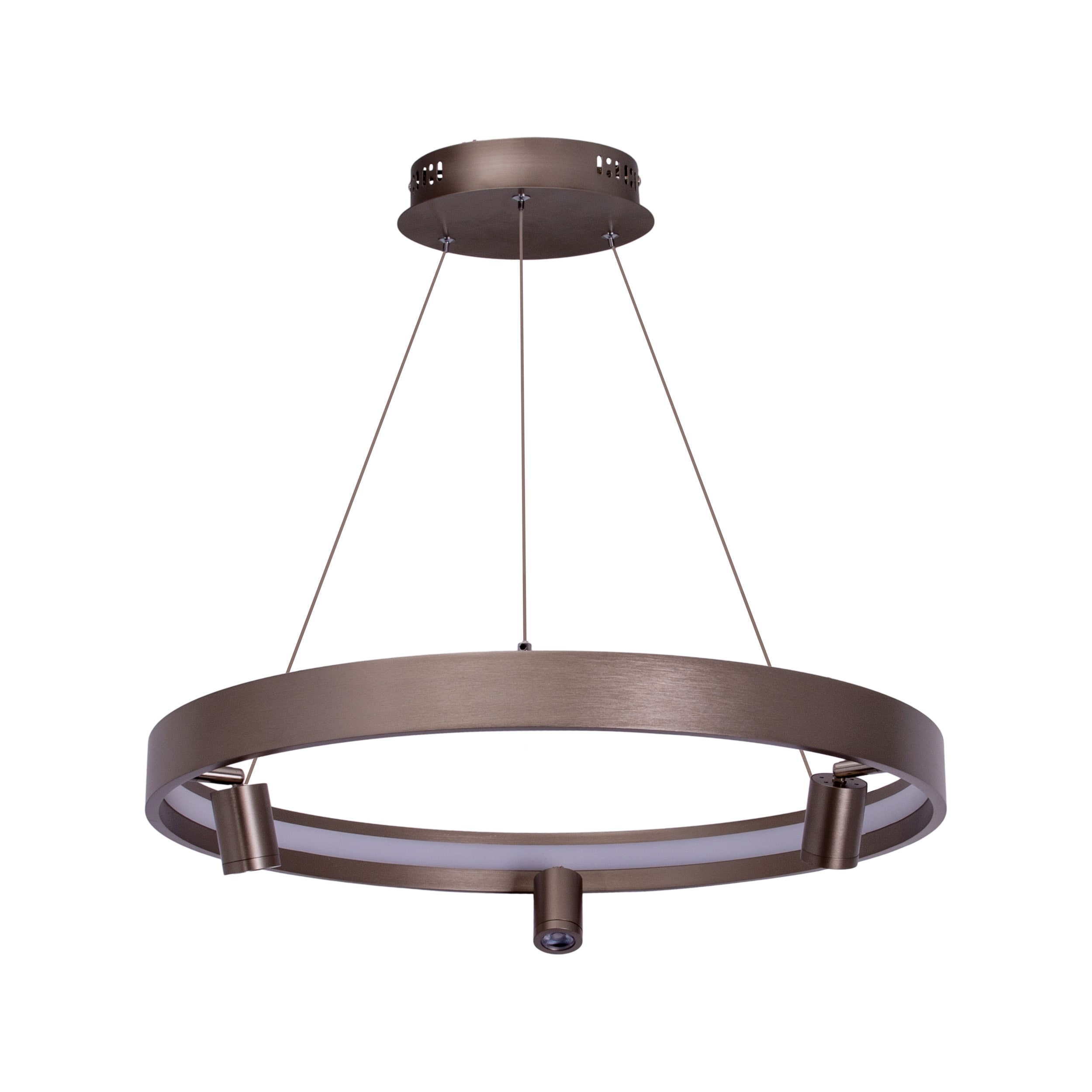 N&auml;ve LED Pendelleuchte "TRISTAN" &Oslash;: 58cm 