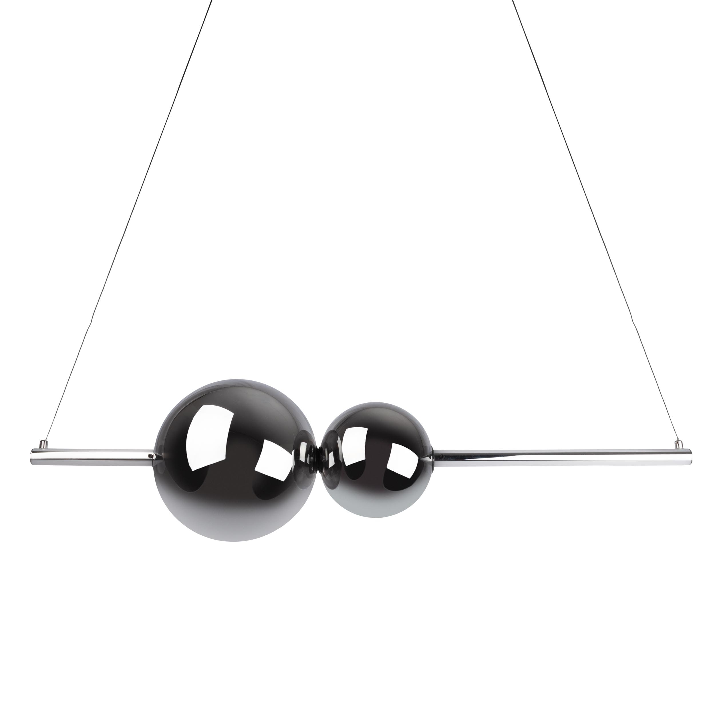 N&auml;ve LED Pendelleuchte "NOVA" L: 105,3cm chrom 