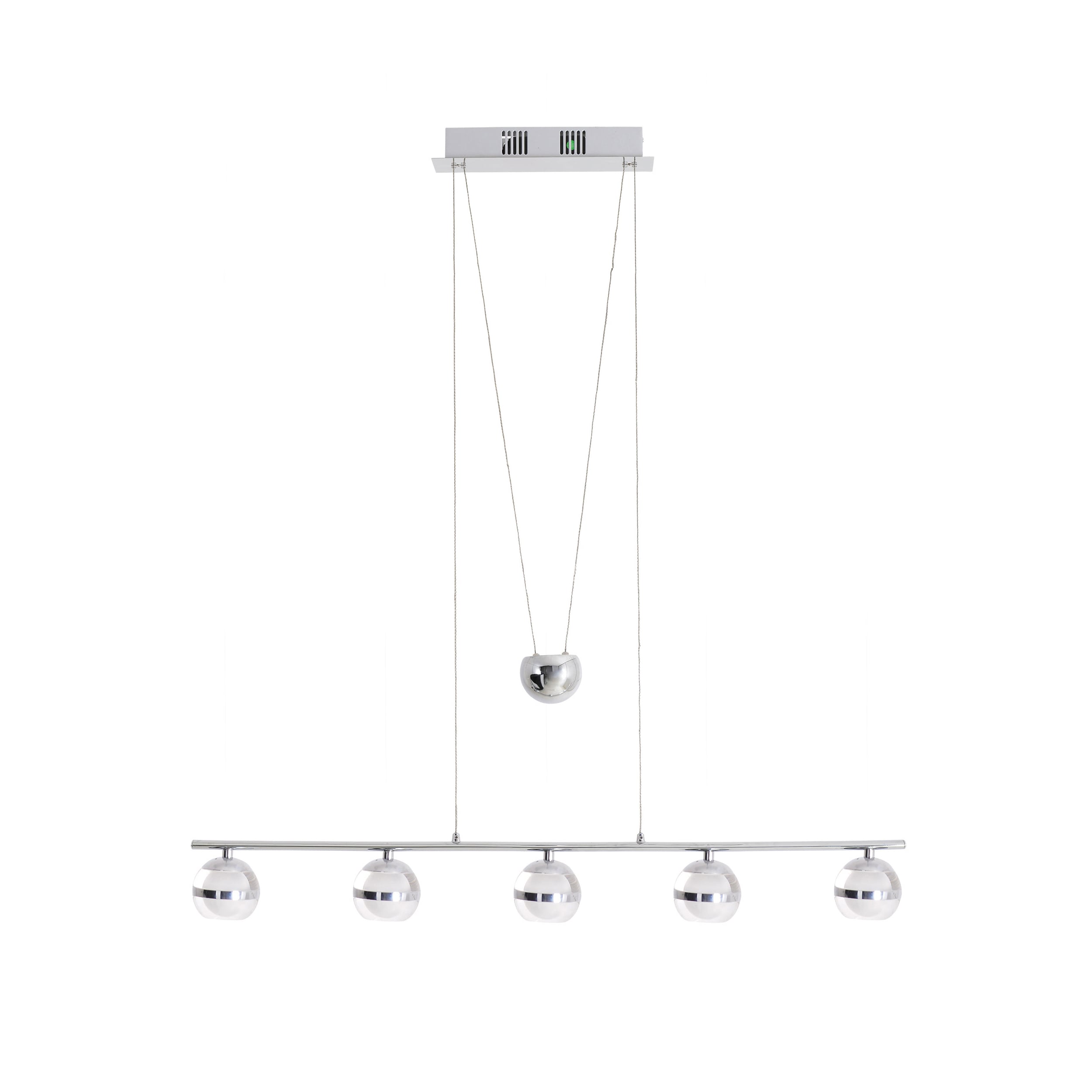 N&auml;ve LED Gegenzug-Pendelleuchte "SPHERE" 