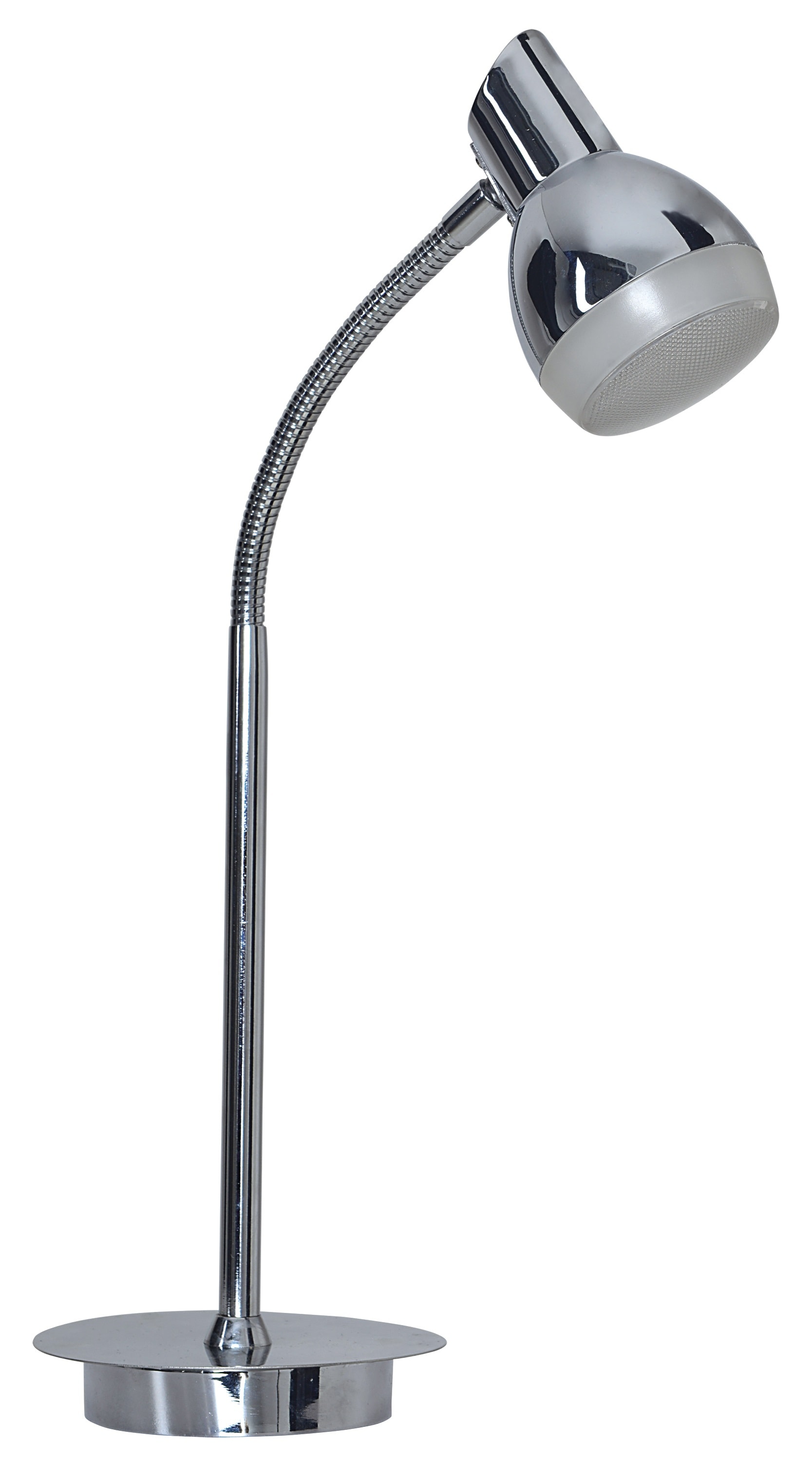 N&auml;ve LED Tischleuchte "CHROMEY" H:45cm 