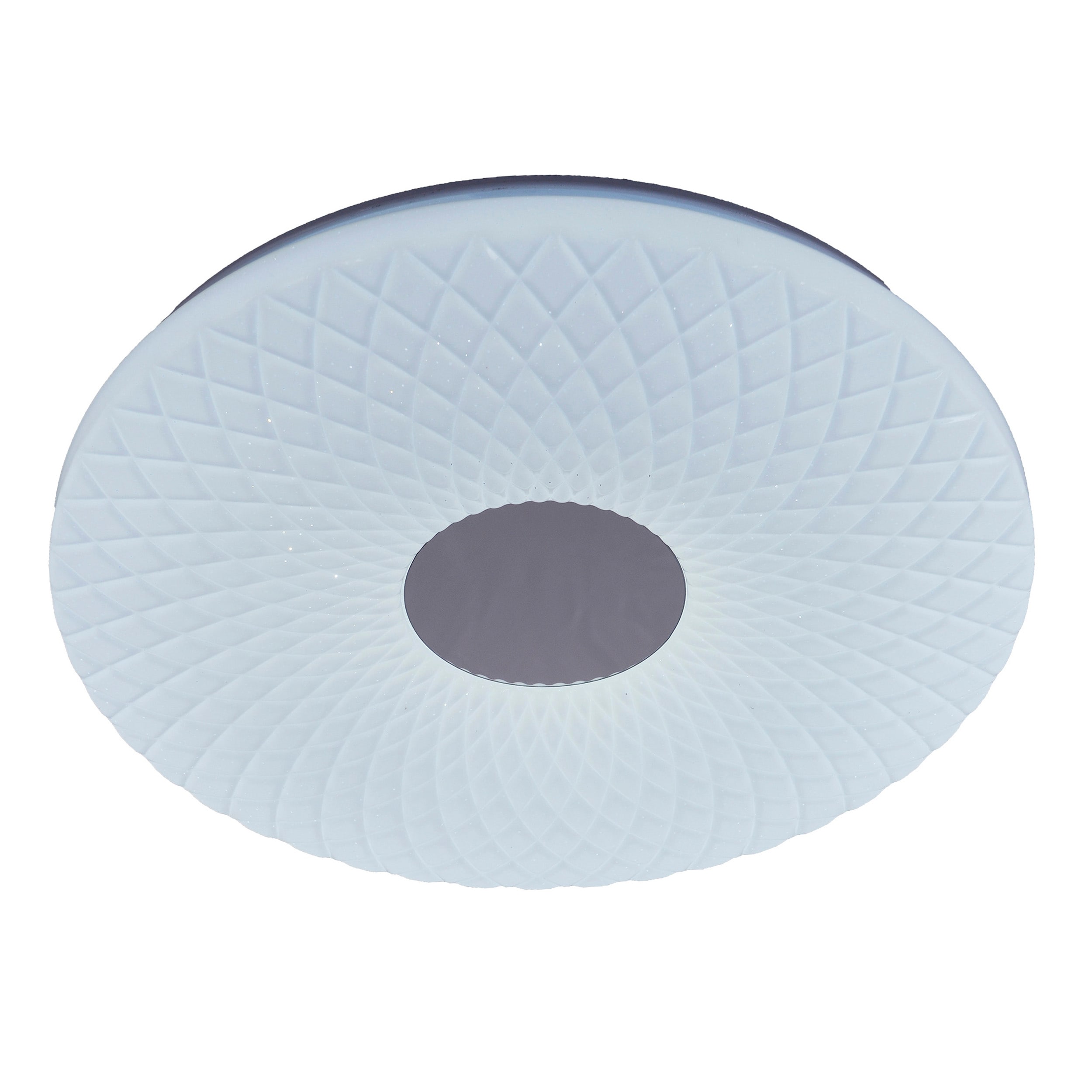 N&auml;ve LED Deckenleuchte "PORTO" mit Kristalleffekt d: 48cm 