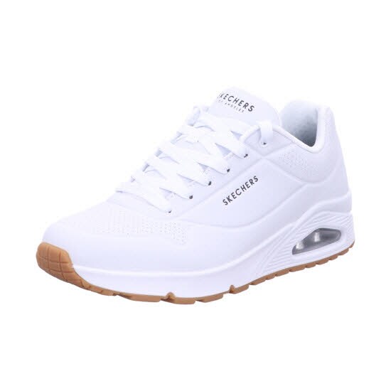 Skechers 52458 WHT UNO - STAND ON AIR Wei&szlig; Shoes Gr. 48 