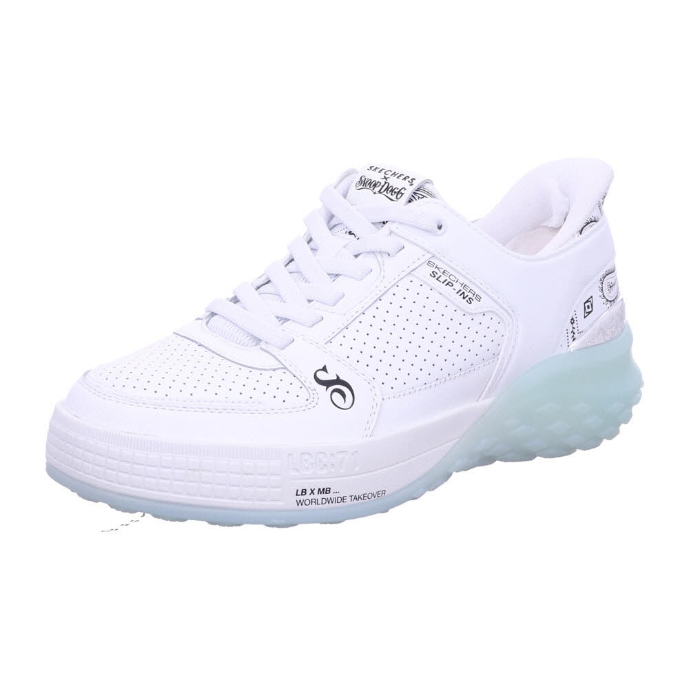 Skechers 251170 WHT SIZZLE - SNOOP SIZZLE TOKE SLIP-INS Wei&szlig; Shoes Gr. 42 