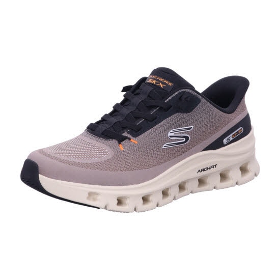 Skechers 233110 TPBK ARCH FIT GLIDE-STEP PRO - Grau Shoes Gr. 43 