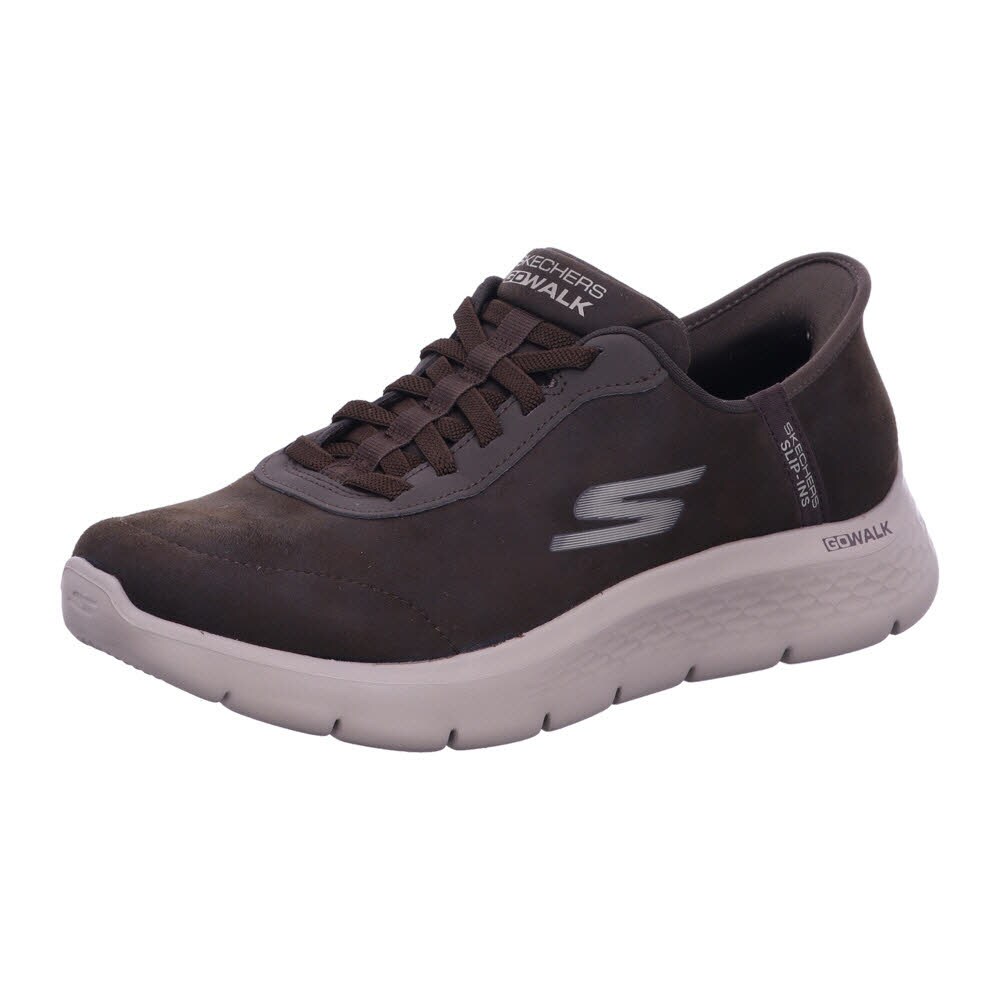 Skechers 216326 BRN GO WALK FLEX - SMOOTH MOTION Braun Shoes Gr. 42 