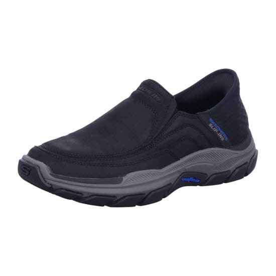 Skechers 204810 BLK RESPECTED - ELGIN Schwarz Shoes Gr. 48 