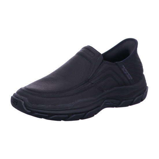 Skechers 204810 BBK RESPECTED - ELGIN Schwarz Shoes Gr. 42 