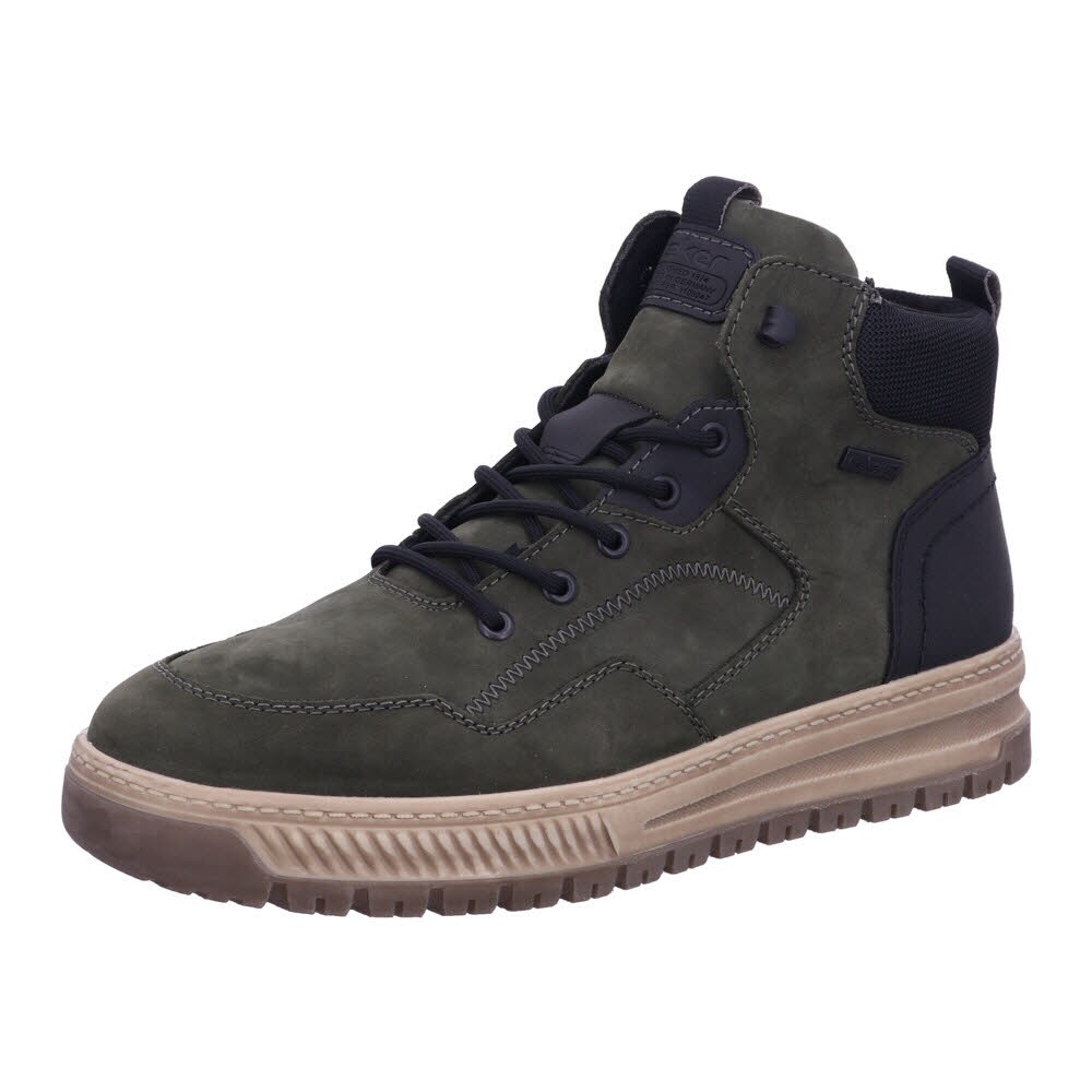 Rieker 38554-54 HWK Herren Stiefel Gr&uuml;n Boot Gr. 43 