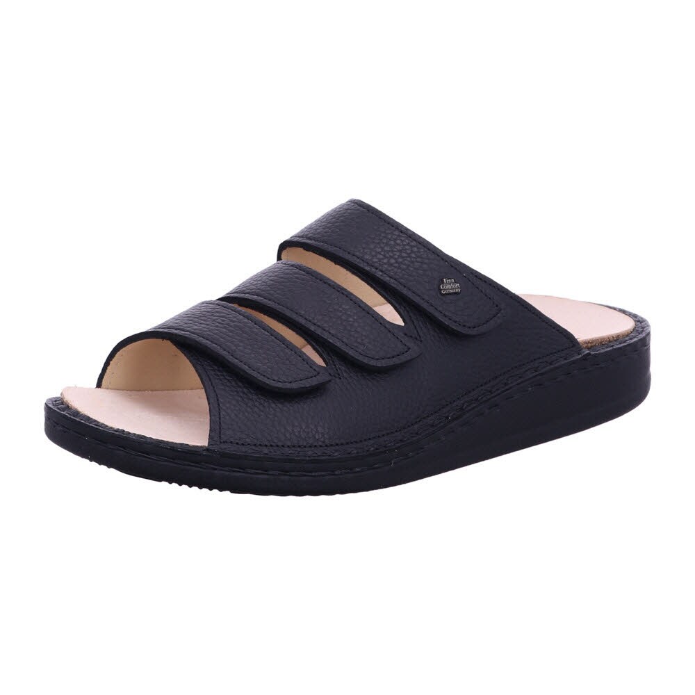 Finn Comfort 01508 055099 KORFU Schwarz Sandal Gr. 44 
