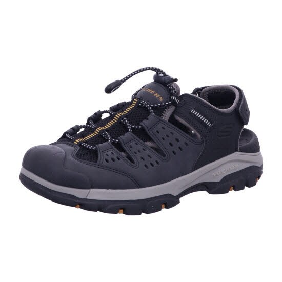 Skechers 205113 BLK TRESMEN - MENARD Schwarz Sandal Gr. 44 