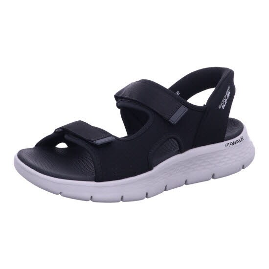 Skechers 229210 BKGY GO WALK FLEX SANDAL - EASY ENTRY Schwarz Sandal Gr. 42 