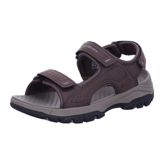 Skechers 204105 CHOC TRESMEN - GARO Braun Sandal Gr. 45 