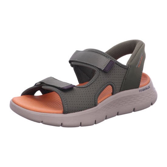 Skechers 229210 OLV GO WALK FLEX SANDAL - EASY ENTRY Gr&uuml;n Sandal Gr. 48 