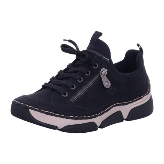 Rieker 45973 00 HWK Damen Halbschuhe Schwarz Shoes Gr. 37 