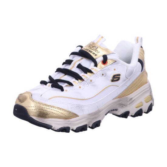 Skechers 150245 WBGD D"LITES - VINTAGE VISION Wei&szlig; Shoes Gr. 40 