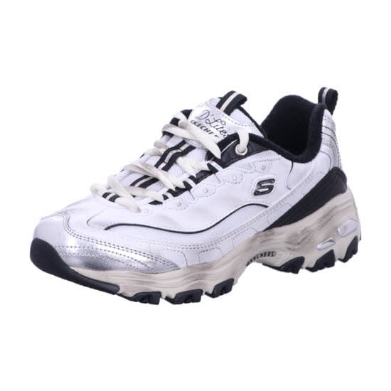Skechers 150245 WBKS D"LITES - VINTAGE VISION Wei&szlig; Shoes Gr. 37 