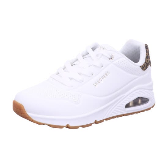 Skechers 177093 WHLD UNO - JUNGLE NITE Wei&szlig; Shoes Gr. 40 