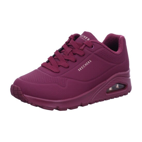 Skechers 73690 PLUM UNO - STAND ON AIR Rot Shoes Gr. 38 