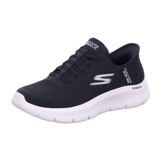 Skechers 124836 BKW GO WALK FLEX - GRAND ENTRY Schwarz Shoes Gr. 41 