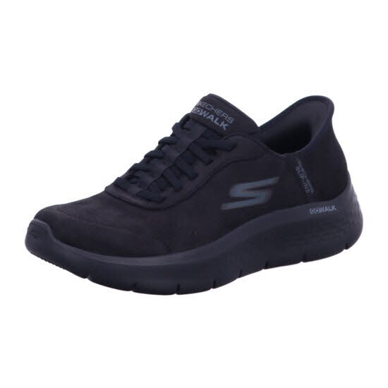 Skechers 124837 BBK GO WALK FLEX - MALI Schwarz Shoes Gr. 40 