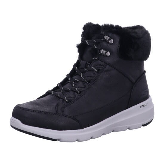 Skechers 144178 BLK GLACIAL ULTRA - COZYLY Schwarz Boot Gr. 38 