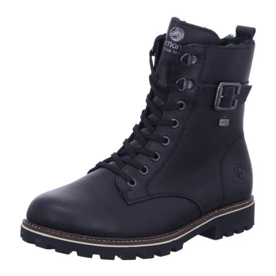 Remonte D8475 01 Schwarz Boot Gr. 38 