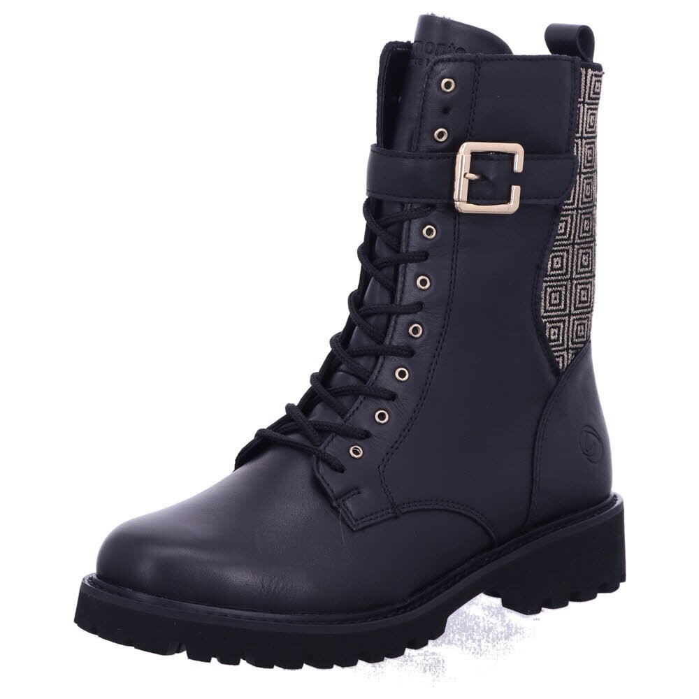 Remonte D8658 03 Schwarz Boot Gr. 38 
