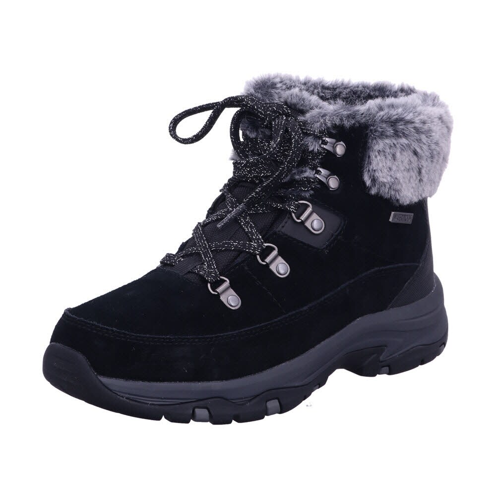 Skechers 167882 BLK TREGO - SNOW WORRIES Schwarz Boot Gr. 37 