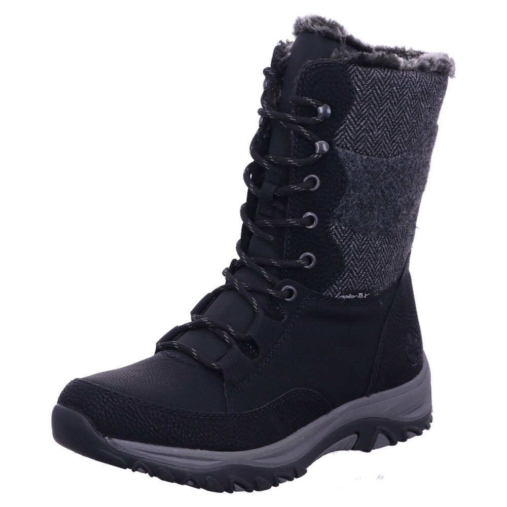 Rieker M9643 01 Schwarz Boot Gr. 38 