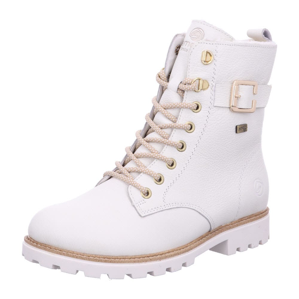 Remonte D8475-80 Remonte Stiefelette Wei&szlig; Boot Gr. 39 