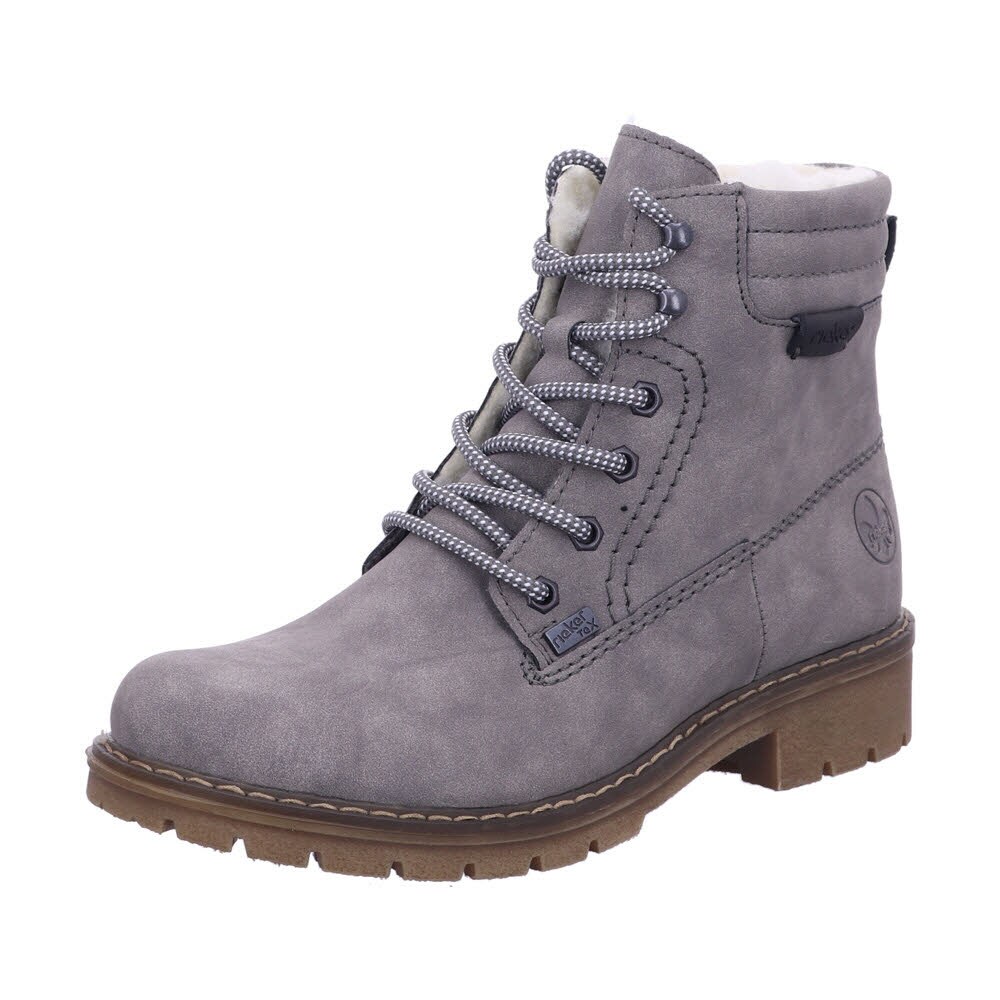 Rieker Y9125 40 Grau Boot Gr. 37 