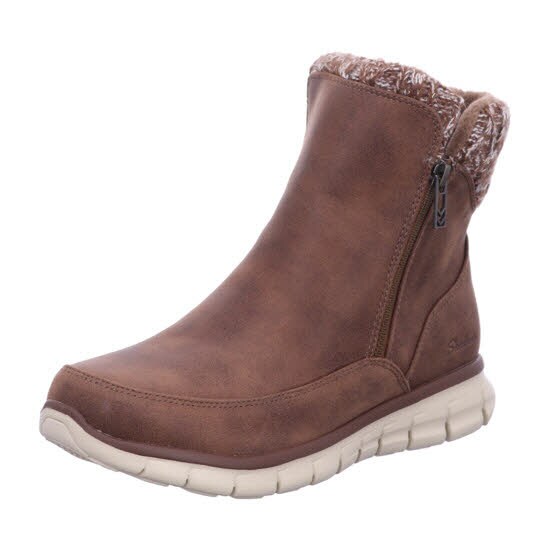 Skechers 167941 BRN SYNERGY - LOVELY COLLAB Braun Boot Gr. 39 