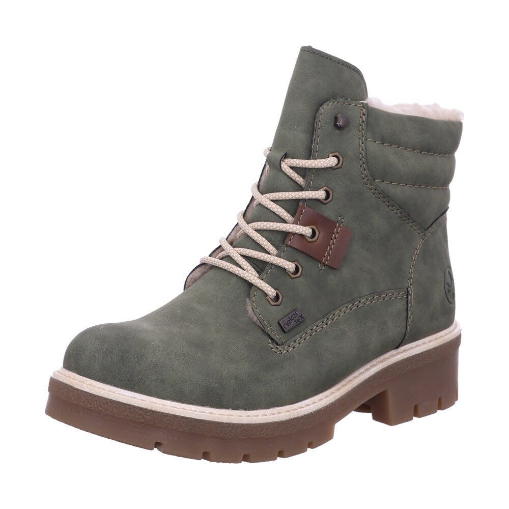 Rieker Y8120 54 Gr&uuml;n Boot Gr. 36 