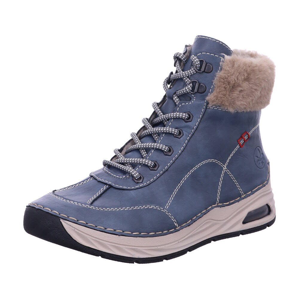 Rieker 44530 14 Blau Boot Gr. 39 