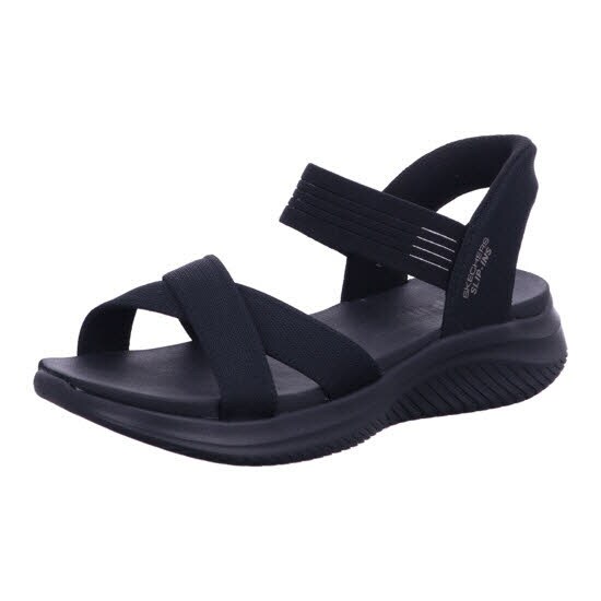 Skechers 119975 BBK ULTRA FLEX 3.0 - NEVER BETTER Schwarz Sandal Gr. 39 