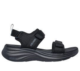 Skechers 120009 BBK VAPOR FOAM - LAIDBACK MOMENTS Schwarz Sandal Gr. 38 
