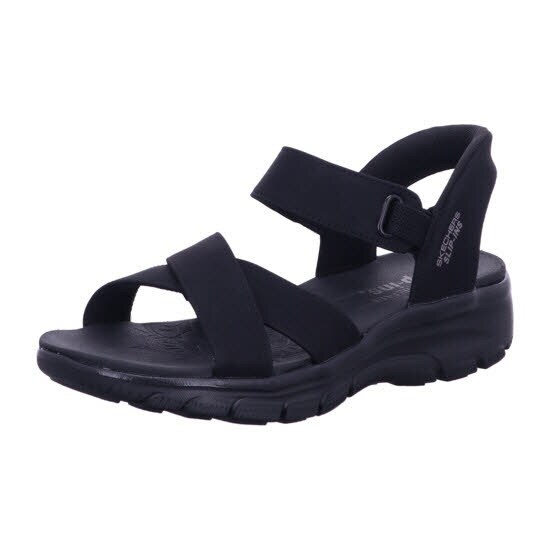 Skechers 163534 BBK EASY GOING - SOMEWHERE SUNNY Schwarz Sandal Gr. 40 