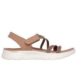 Skechers 141473 TAN GO WALK FLEX SANDAL - EMMA Beige Sandal Gr. 41 