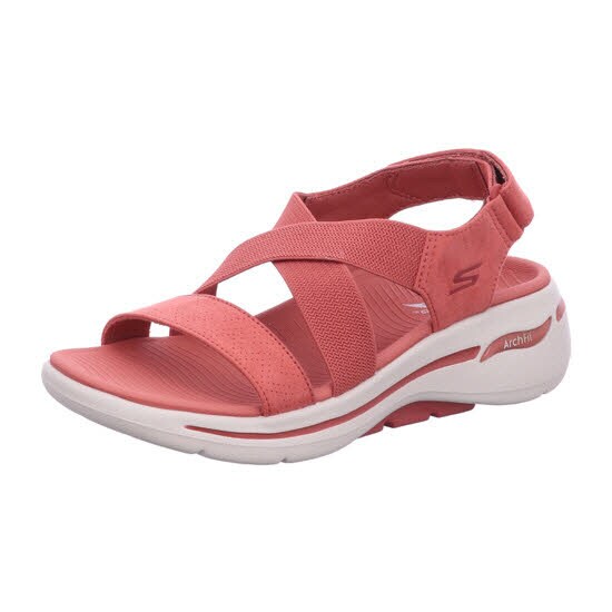Skechers 140257 RUST GO WALK ARCH FIT SANDAL - TREA Rot Sandal Gr. 41 